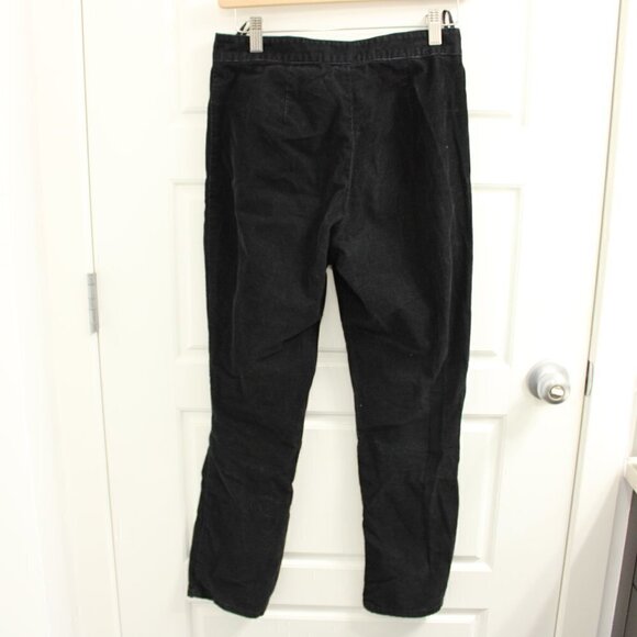 3/$30 Aritzia Sunday Best Size 4 High Rise Straight Corduroy Black - Picture 5 of 6